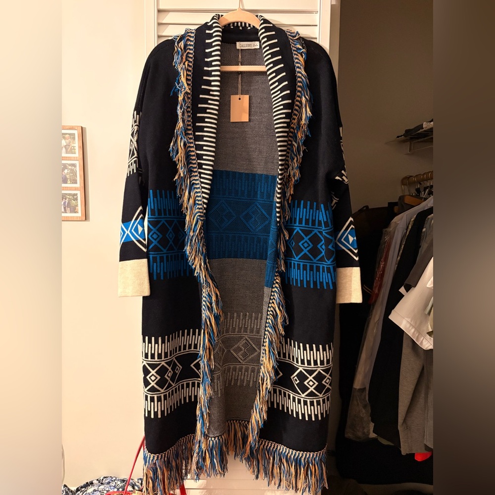 NWT Gallery sweater Cardigan